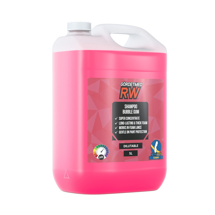 Bilschampo Bubble Gum 5 L GördetmedRW